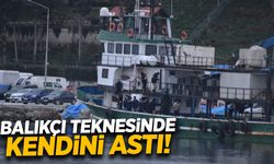 Balıkçı teknesinde şüpheli ölüm