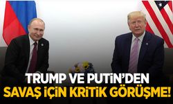 Trump ve Putin görüştü!