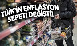 TÜİK'in enflasyon sepeti değişti