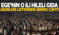 Türkiye’de hileli gıda ürünleri listesinde Ege’nin o ili birinci oldu!