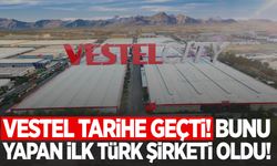 Vestel tarihe geçti! Bunu yapan ilk Türk şirketi oldu!