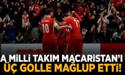 A Milli Takım, Macaristan'ı 3-1 mağlup etti!