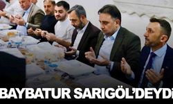 AK Partili Baybatur’dan Sarıgöl temasları