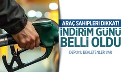 Araç sahipleri dikkat! Akaryakıta indirim günü belli oldu