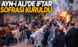 Ayn-i Ali’de iftar sofrası kuruldu