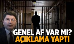 Bakan Tunç'tan Genel Af Açıklaması!