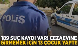 189 suç kaydı var! Cezaevine girmemek için 13 çocuk yaptı!