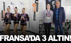 Manisalı Selin, Fransa’da 3 altın madalya kazandı