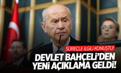 Devlet Bahçeli'den sürece ilişkin son dakika açıklaması!