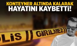 Ege’de konteyner faciası… Konteynerin altında kalan genç hayatını kaybetti