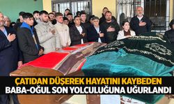 İzmir’de baba-oğul evlerinin çatısını tamir ederken düşüp hayatını kaybetti