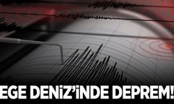 Ege Denizi'nde 4.1 büyüklüğünde deprem oldu!