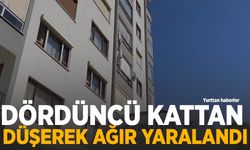 Çarşaflarla alt kata inmeye çalışan genç kız 4. kattan düşerek yaralandı