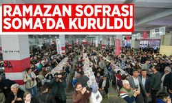 Ramazan sofrası Soma’da kuruldu