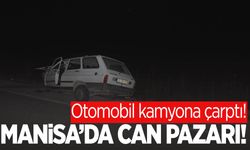 Manisa’da can pazarı! Otomobil kamyona çarptı… Ölü ve yaralılar var!