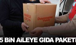 Manisa’da 5 bin aileye gıda paket desteği