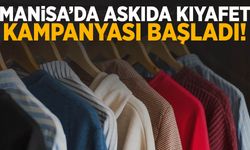 Manisa’da ‘Askıda Kıyafet' projesiyle bayram sevinci