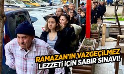 Manisa’da Ramazan’ın ilk pidesi için fırınların önü doldu taştı!