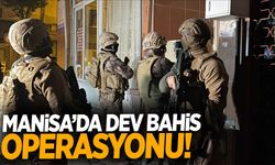 Manisa’da yasadışı bahis operasyonu! 410 milyon TL’lik şebeke çökertildi