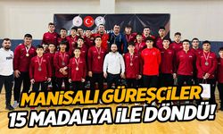 Manisa’nın güreş yıldızları Kütahya’da parladı