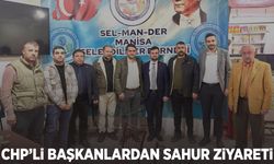 CHP’li başkanlardan sahur ziyareti