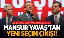 Mansur Yavaş'tan yeni seçim çıkışı! "Biz üçümüz..."