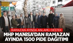 MHP Manisa’dan Ramazan ayında anlamlı destek!