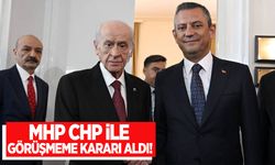 MHP, CHP ile görüşmeme kararı aldı!