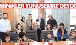 Minik çevreciler Yunusemre’de