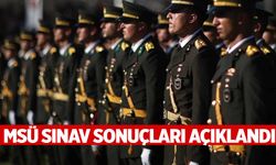 2025 MSÜ sınav sonuçları açıklandı!