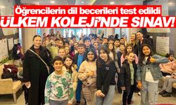 Ülkem Koleji’nde TOEFL sınavı… Öğrencilerin İngilizce becerileri ölçüldü