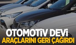 Otomotiv devi çalıştırma arızası nedeniyle 15 bin aracı geri çağırdı