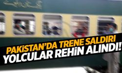 Pakistan’da silahlı kişiler trene saldırdı! Yüzlerce kişi rehin alındı