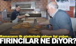 Ramazanın ilk günlerinde pideye ilgi yoğun… Fırıncılar ne diyor?