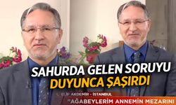 Sahurda gelen soru şaşırttı! “Çok mu zenginsiniz?”