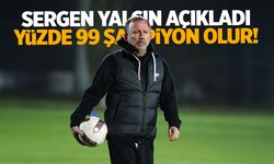 Sergen Yalçın’dan Fenerbahçe ve şampiyonluk yorumu