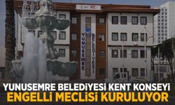 Yunusemre’de Engelli Meclisi kuruluyor