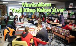 Manisalıların ‘Yeşil Kitap Kahve’si var… Ziyaretçilerini bağımlılıklara karşı bilinçlendiriyor