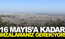 Manisa Büyükşehir zorunluluğu duyurdu… 16 Mayıs’a kadar imzalamanız gerekiyor!