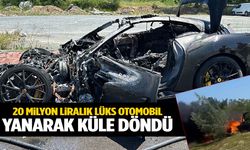 20 milyonluk araç cayır cayır yandı!