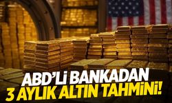 ABD Bankasından 3 aylık altın tahmini! Rekor geliyor…