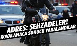 Adres: Şehzadeler! Polisin dur ihtarına uymadılar, kaçarken yola attılar…