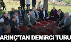 AK Partili Arınç’tan Demirci’de temaslar!