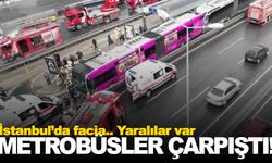 Beylikdüzü’nde metrobüs kazası!