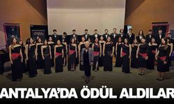 Büyükşehir’in korosuna Antalya’da ödül