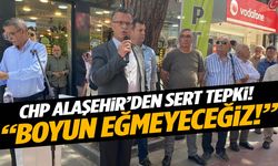 CHP Alaşehir’den Özgür Özel’e yapılan saldırıya sert tepki!