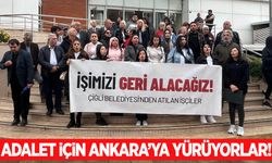 İzmir’de CHP’li belediyeden çıkarılan işçiler Ankara’ya yürüyor!