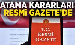 Cumhurbaşkanlığı’ndan peş peşe atamalar: Resmi Gazete’de yayımlandı
