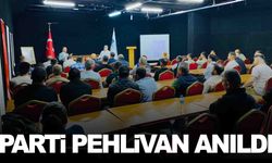Denetimli Serbestlik Müdürlüğü’nde Parti Pehlivan anıldı