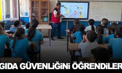 Miniklere gıda güvenliği ve israfın önemi anlatıldı